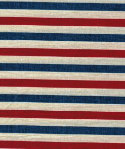 Patriotic Cotton Fabric Textured Stripe Patriotic Cotton Fabric