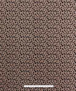 Animal Spots on Brown Anti Pill Fleece Fabric