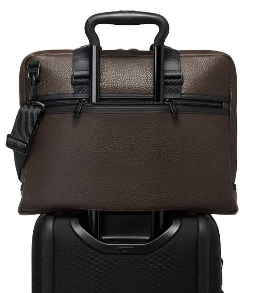 Alpha Bravo Academy Leather Briefcase - Image 5