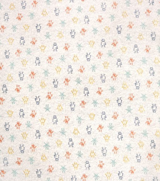 POP! Robot Super Snuggle Flannel Fabric