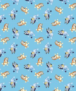 Bluey   Bingo Blue Cotton Fabric
