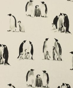 Penguins Super Snuggle Christmas Flannel Fabric