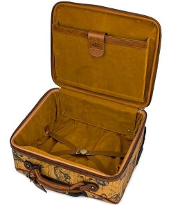 European Map Soft Side Collection 18 Underseat Spinner
