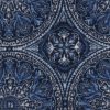 Blue Medallions Anti Pill Fleece Fabric