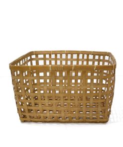 16 x 11 Bamboo Weave Basket by Place   Time
