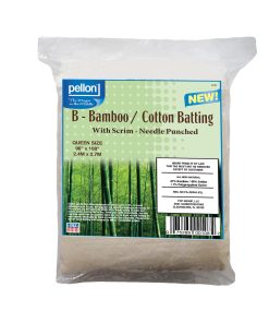 Pellon Bamboo/Cotton Batting With Scrim 96 x 108
