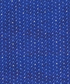 Fabric Traditions Ombre Stars on Blue Patriotic Glitter Cotton Fabric