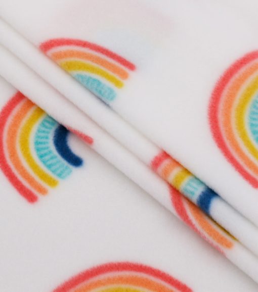 POP! Rainbow Fashion Lightweight Fleece Fabric - Image 2