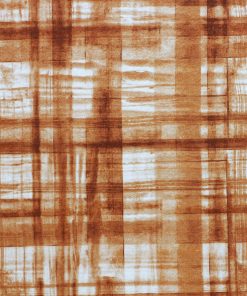 Brown Faded Plaid Super Snuggle Flannel Fabric