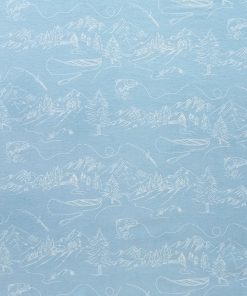 Super Snuggle Sketch Wilderness Flannel Fabric