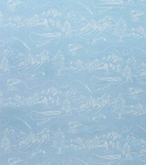 Super Snuggle Sketch Wilderness Flannel Fabric