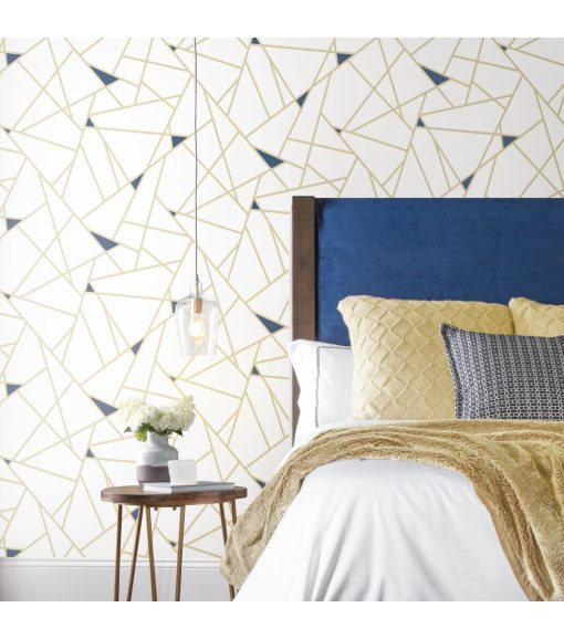 RoomMates Wallpaper Gold Fracture - Image 5