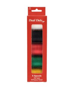 Coats   Clark Christmas 5 Pack 250yds Thread