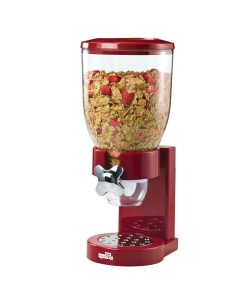 Honey Can Do 17.5oz Red Cereal Dispenser With Portion Control - 1