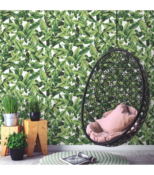 York Wallcoverings Wallpaper Palm Leaf - Image 2