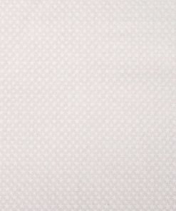 White On White Stars 108 Wide Print Cotton Fabric