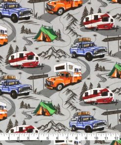 Road Trip Super Snuggle Flannel Fabric