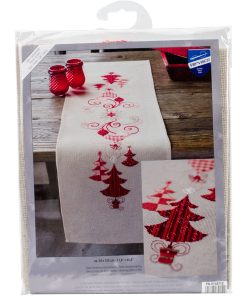 Vervaco 12 x 41 Christmas Decorations Counted Cross Stitch Kit