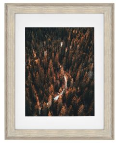 14 x 18 Matted to 11 x 14 Burnt Pine Table Frame by Hudson 43
