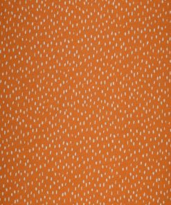 Speckled Dots on Vibrant Orange Quilt Cotton Fabric by Quilter s Showcase