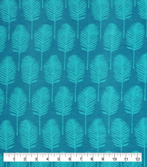 Leaves Super Snuggle Flannel Fabric - Image 2