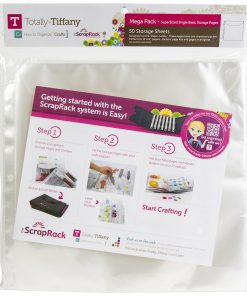 Totally Tiffany 13 Scrap Rack Supersized Single Storage Pages 50pk