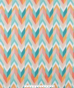 Outdoor Chevron Blizzard Fleece Fabric