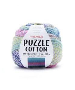 Premier Yarns Puzzle 349yds Worsted Cotton Blend Yarn