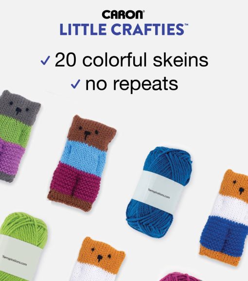 Caron Little Crafties Yarn 20pk - Image 3