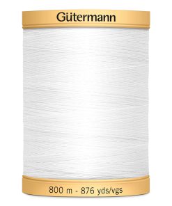 Gutermann Natural Cotton Thread Solids 876 yd