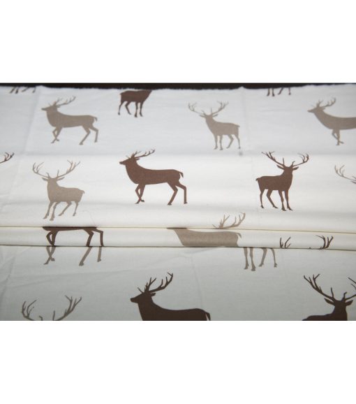 Deer Super Snuggle Flannel Fabric - Image 4