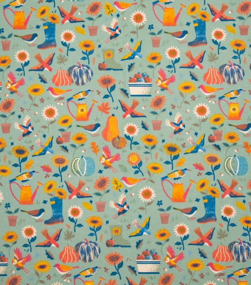 Fall Garden Super Snuggle Flannel Fabric - Image 2