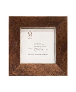 3 Brown Plastic Floating Frame by Place   Time