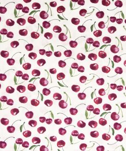 Tossed Cherries Novelty Cotton Fabric