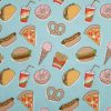 Super Snuggle Junk Food Flannel Fabric