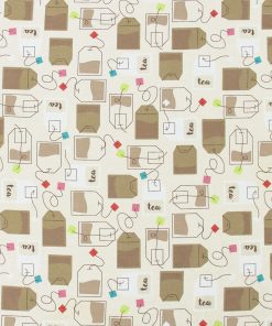 Tea Bags Super Snuggle Flannel Fabric