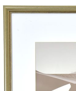 16 x 20 Matted to 11 x 14 Gold Wall Frame by Place   Time