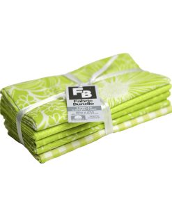 18 x 21 Green Blender 2 Cotton Fabric Quarters 5ct by Keepsake Calico