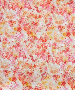 Fall Pink Blurred Blender Cotton Fabric