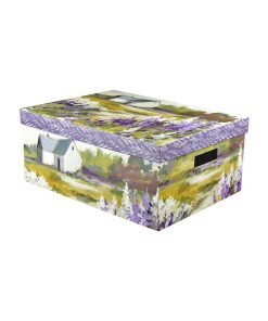 15 Meadowbrook Rectangle Box With Cutout Handles by Place   Time