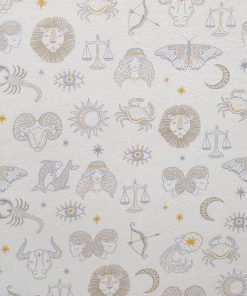 Zodiac Icons Super Snuggle Flannel Fabric