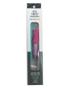 4pc Punch Needle Kit With Interchangeable Needles by Big Twist
