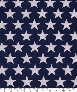 Stars on Navy 108 Wide Cotton Fabric