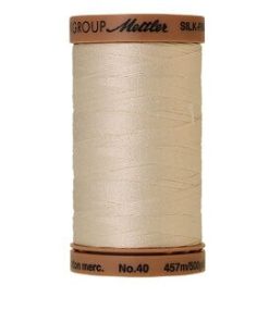 Mettler 500yd Silk Finish 40wt Cotton Thread 5ct