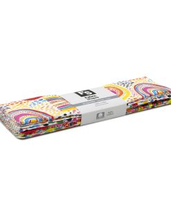 10 Multicolor Cotton Fabric Shapes 20ct by Keepsake Calico