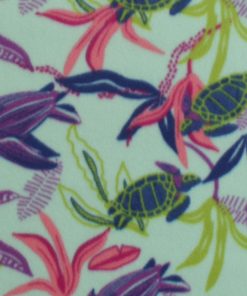 Bright Sea Turtles Blizzard Fleece Fabric