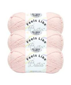 Lion Brand Feels Like Butta 218yds Worsted Polyester Yarn 3 Bundle
