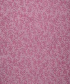 Small Roses on Pink Quilt Cotton Fabric by Quilter s Showcase