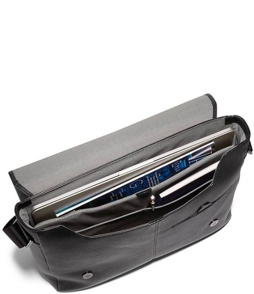 Triboro Leather Messenger Bag - Image 3