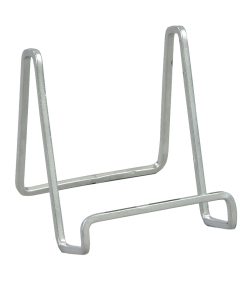 TRIPAR Silver Metal Square Wire Picture Stand
